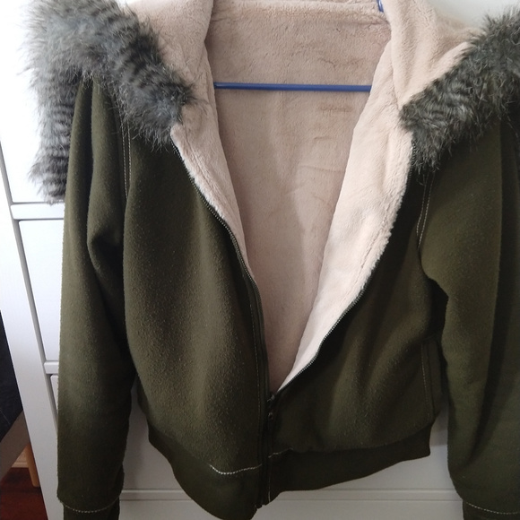 Jacket fleece (convertible hood) - Picture 4 of 4